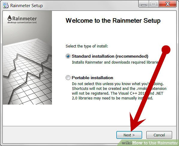 rainmeter skin installer not working